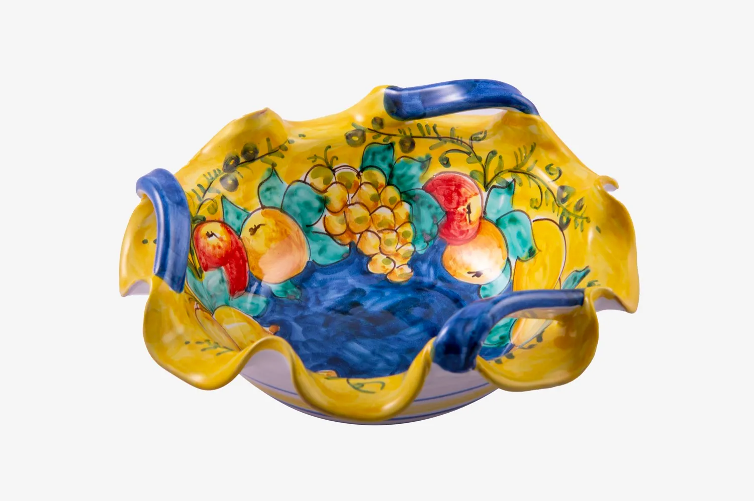 Handpainted Ceramic Fruit Bowl