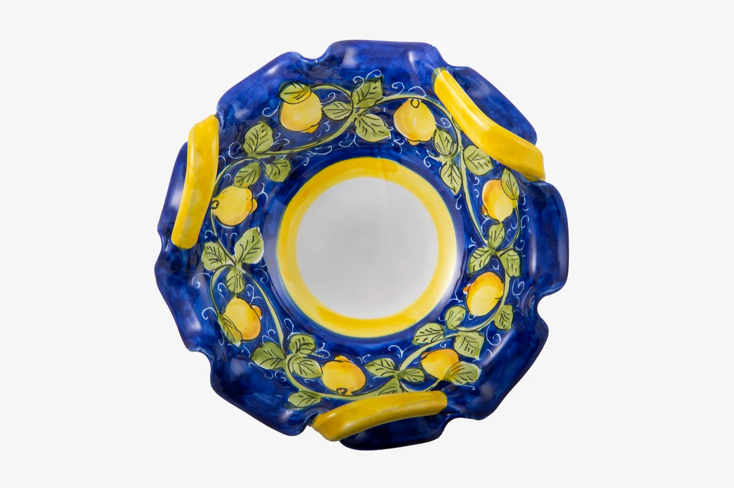 Lemon Scalloped Fruit Bowl