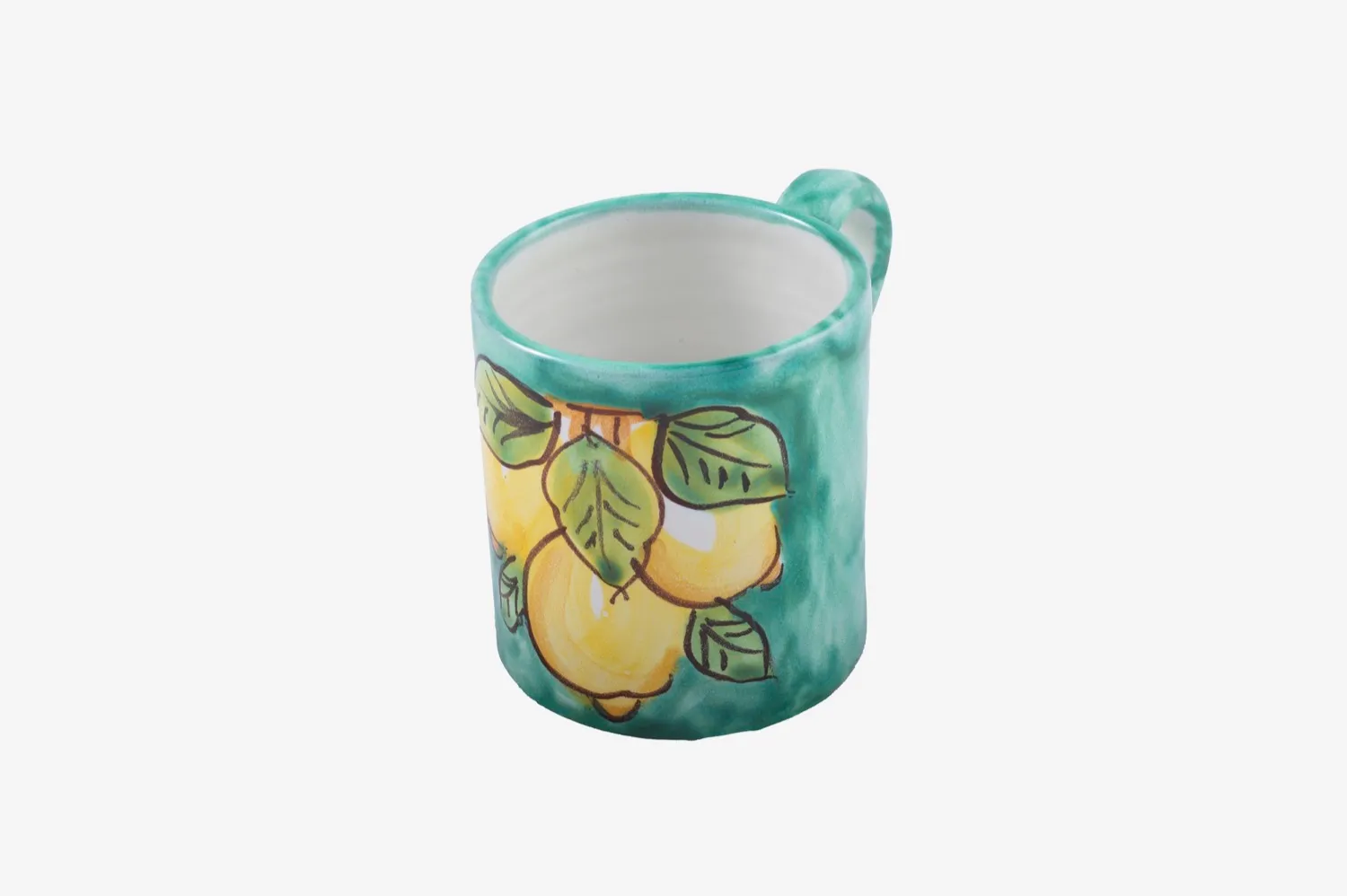 Handpainted Lemon Mug