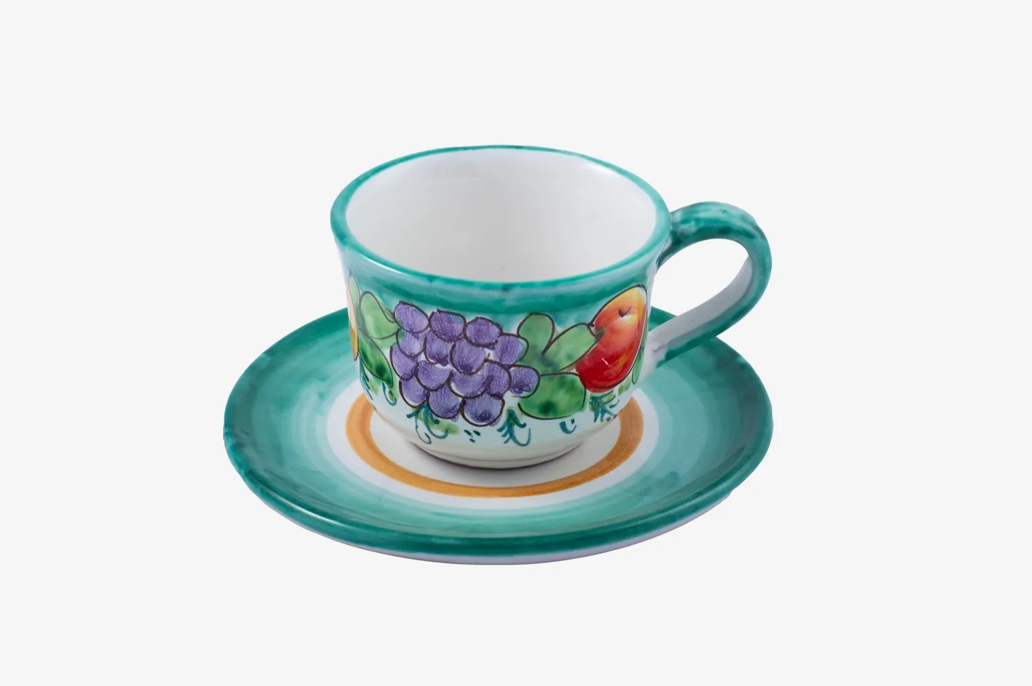 Fruit Breakfast Cup and Saucer