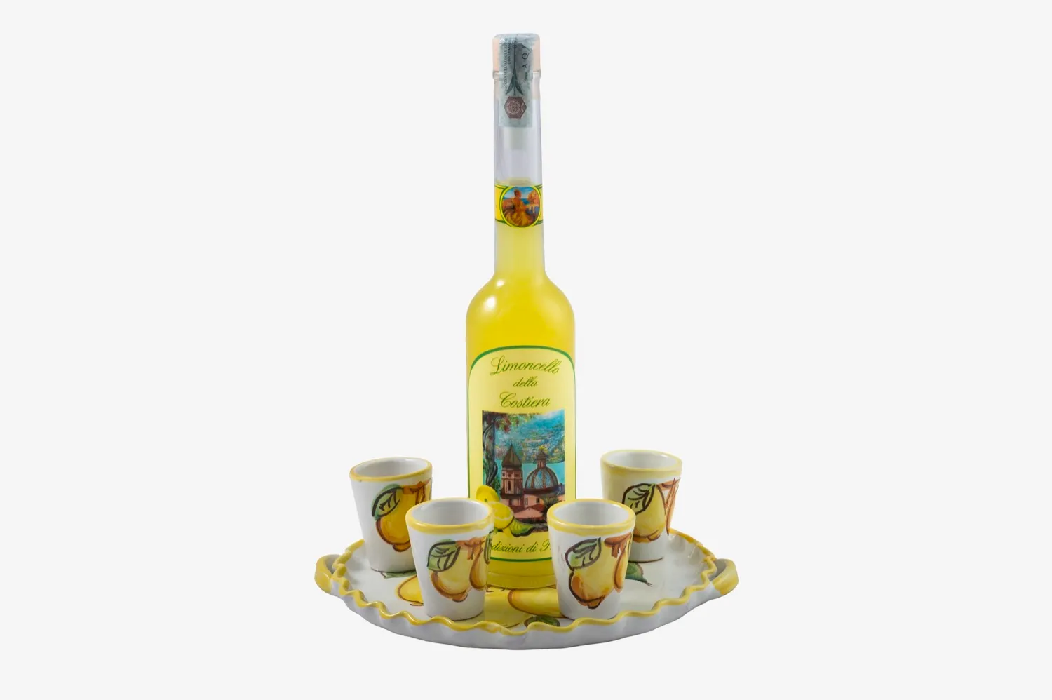 Limoncello Cups and Tray Set gallery