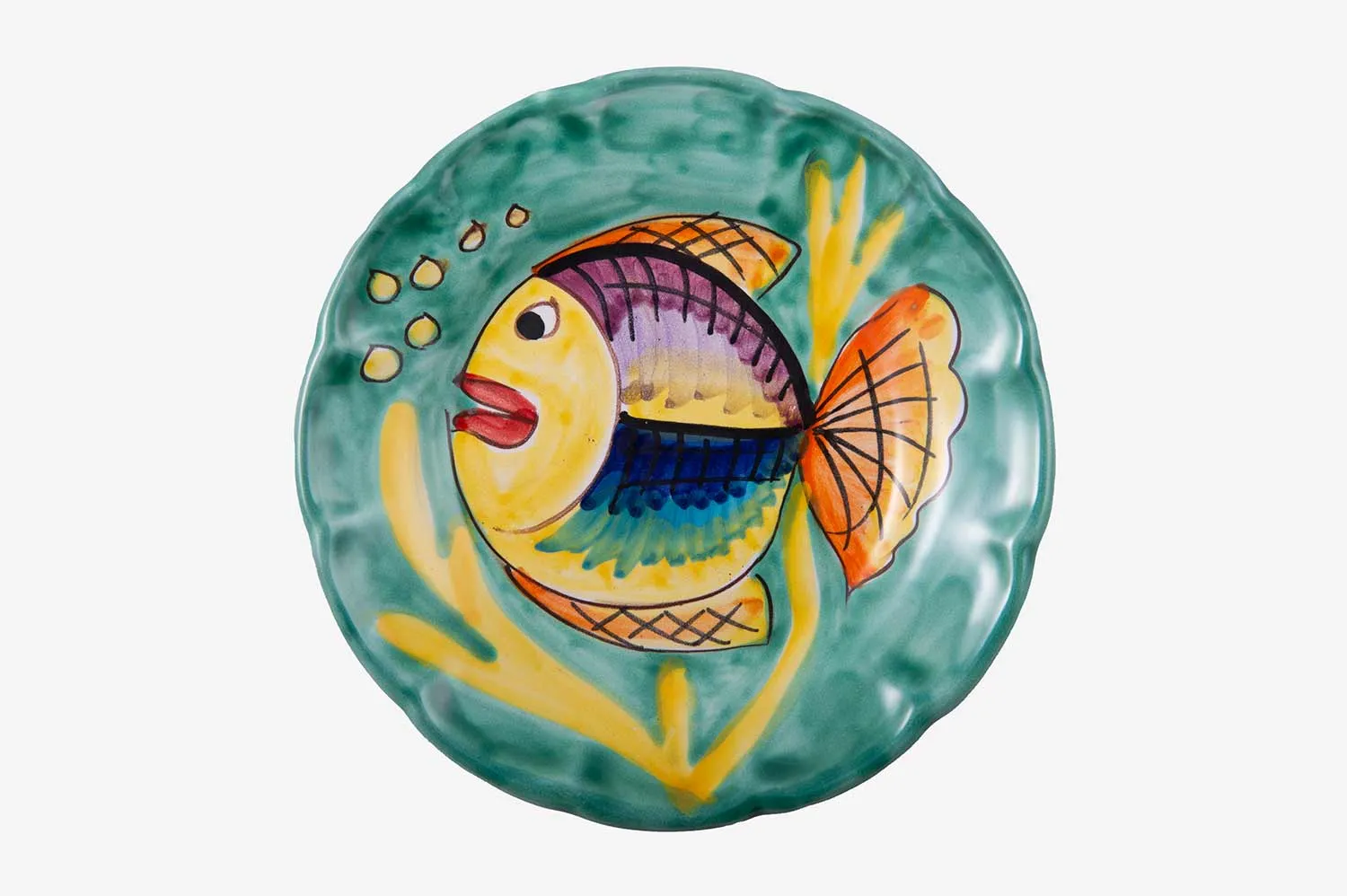 Handpainted Sea Creature Plate