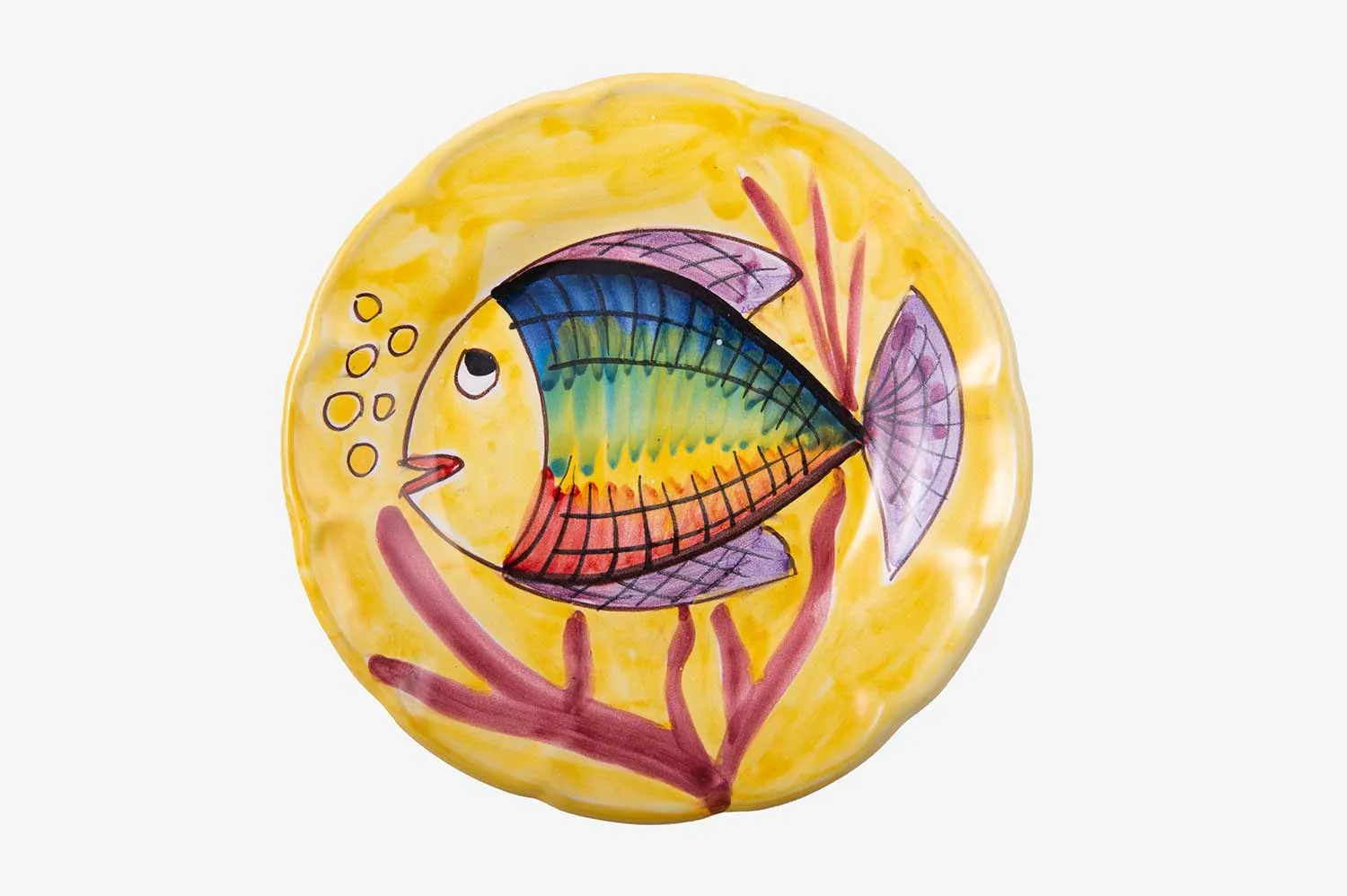 Handpainted Sea Creature Plate gallery