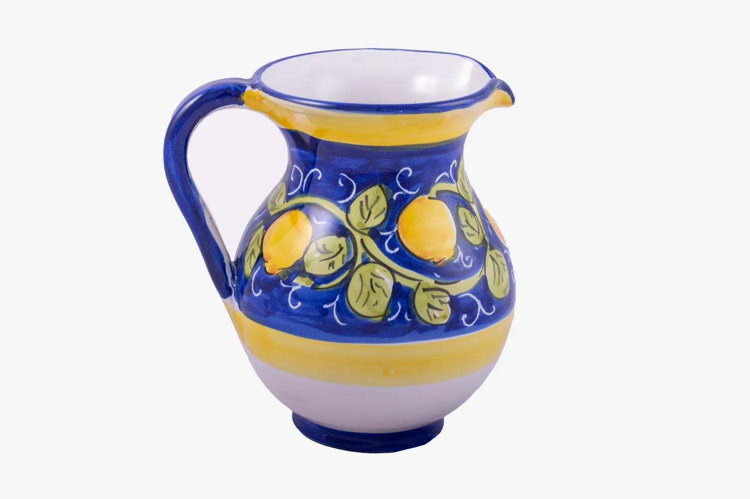 Handpainted Lemon Pitcher