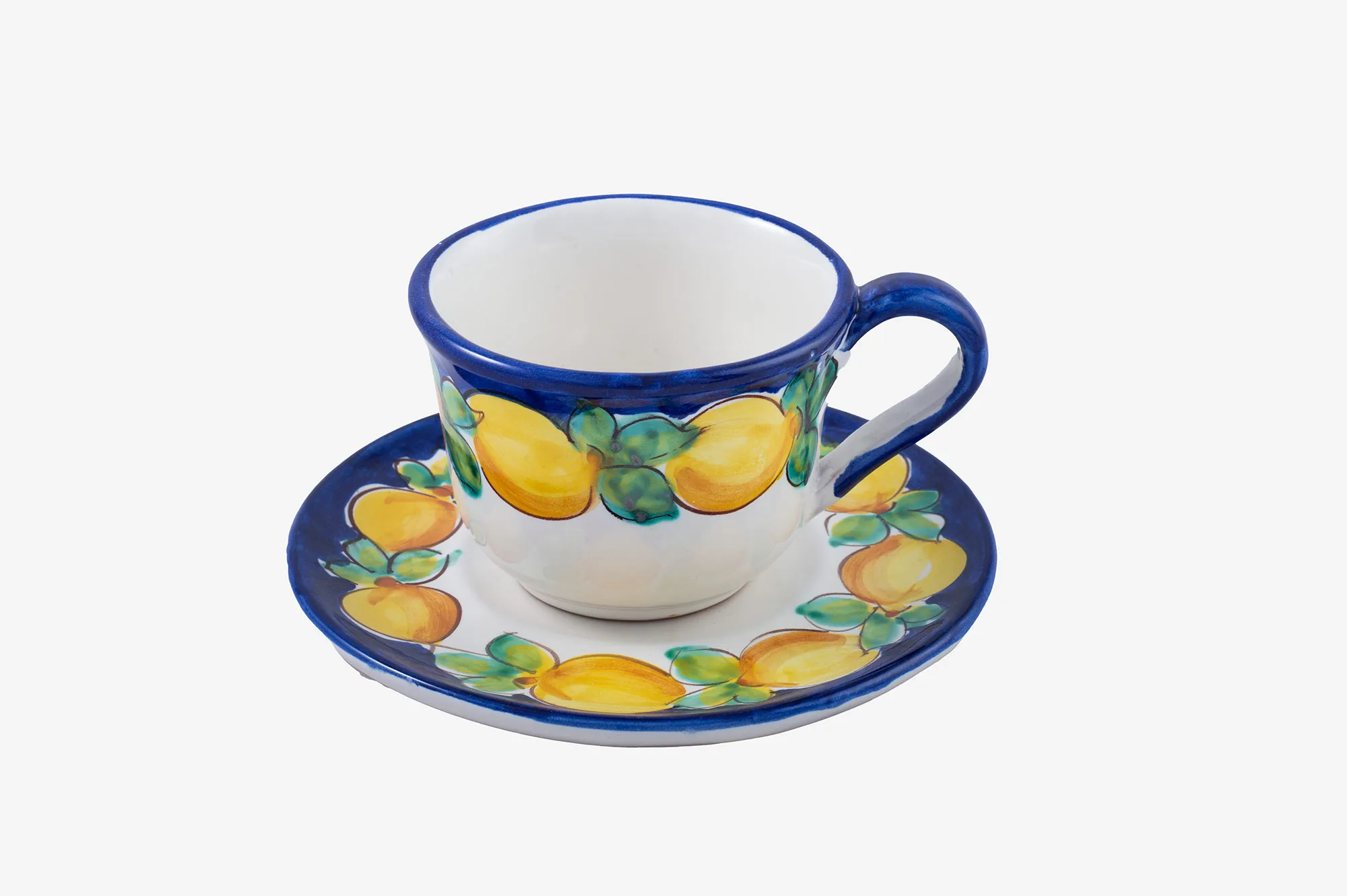 Lemon Breakfast Cup and Saucer