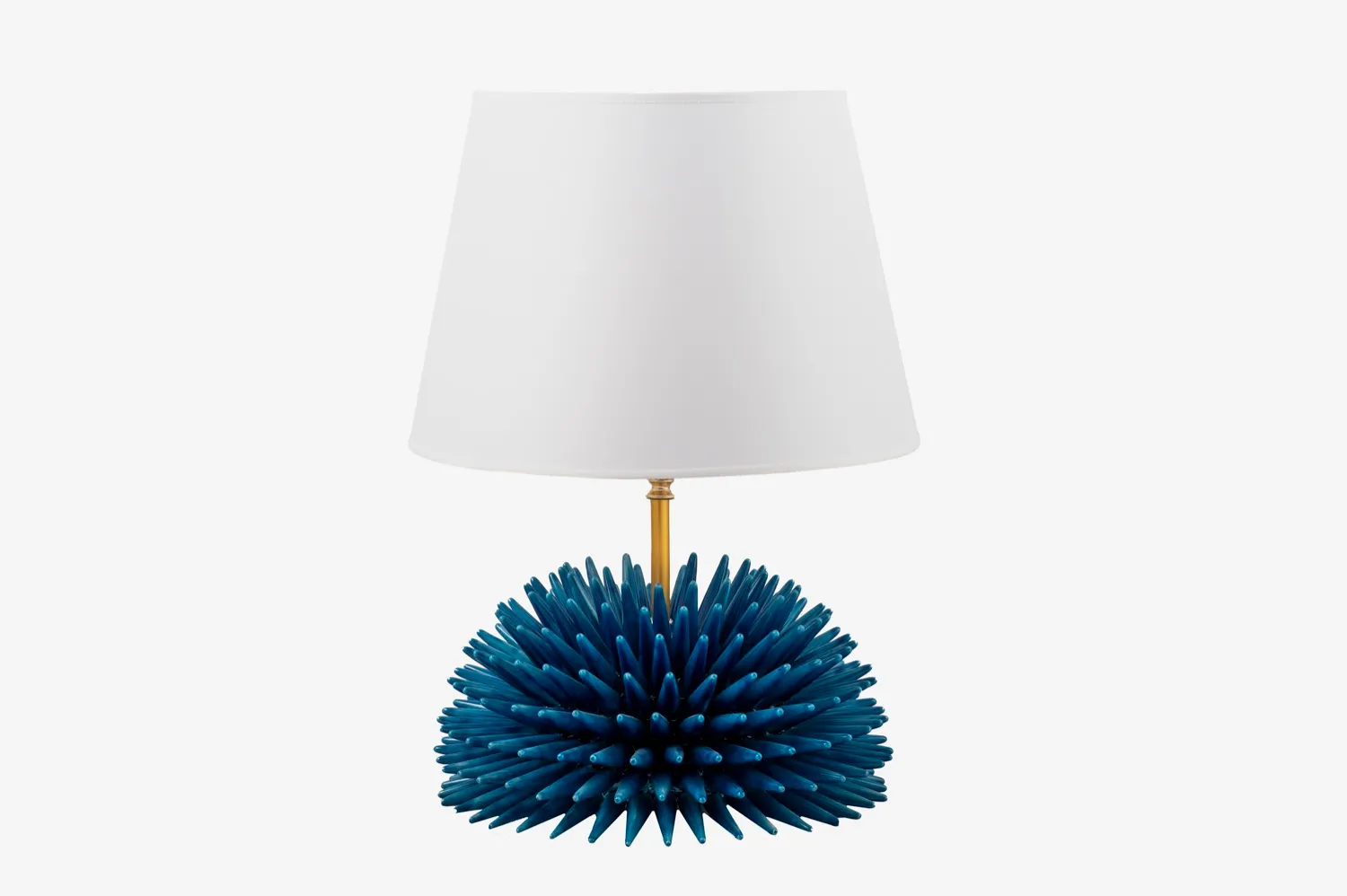 Ceramic Sea Urchin Table Lamp