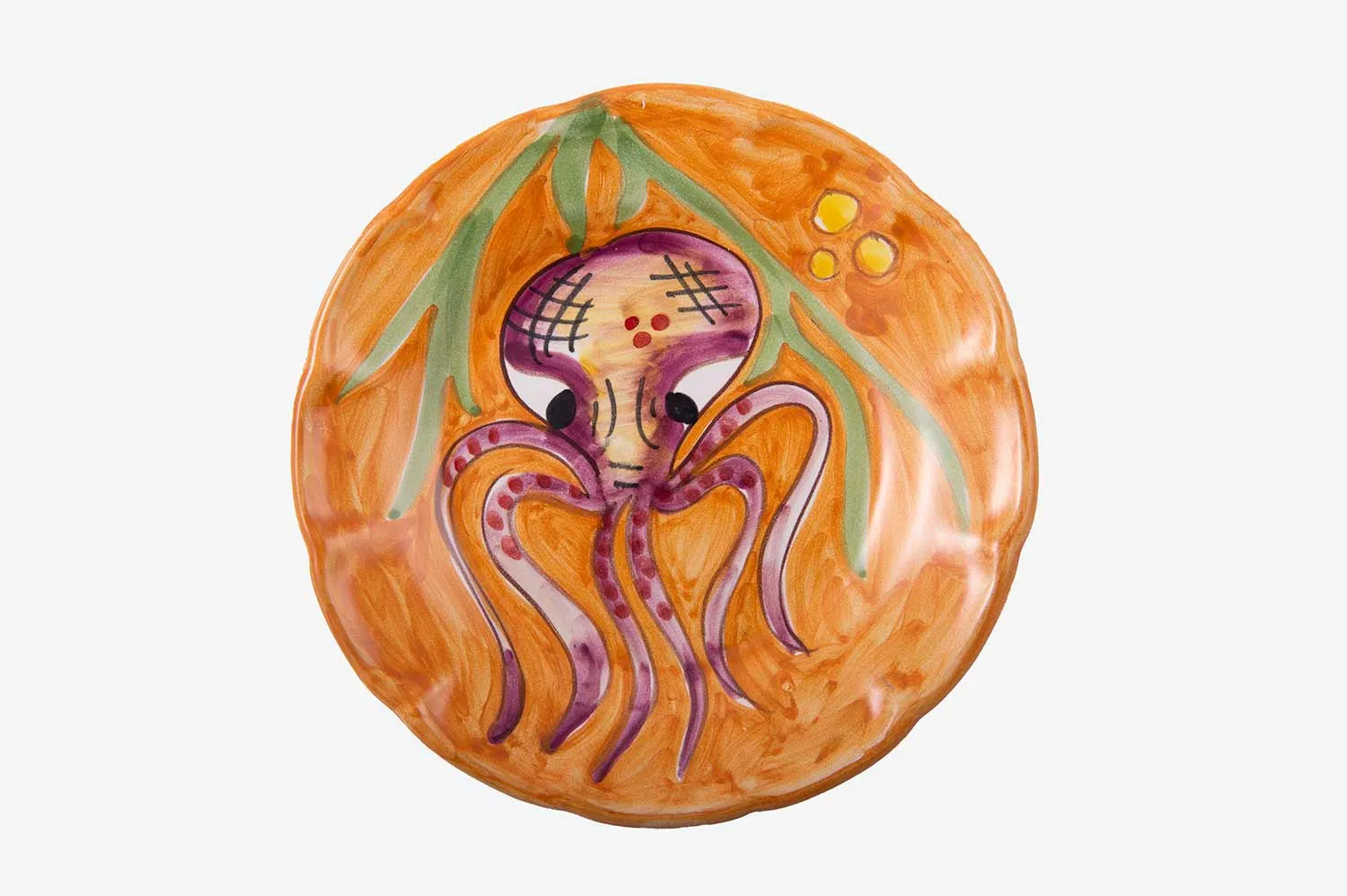 Handpainted Sea Creature Plate gallery