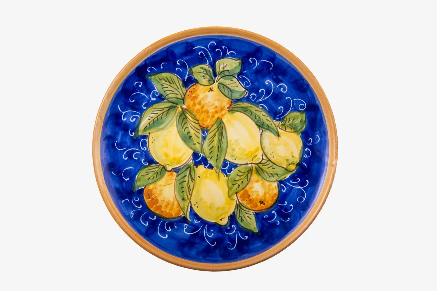 Wall Plate with Lemons and Oranges