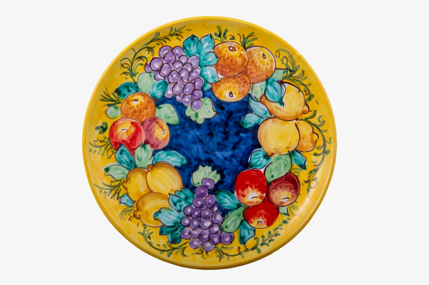Fruit Wreath Wall Plate