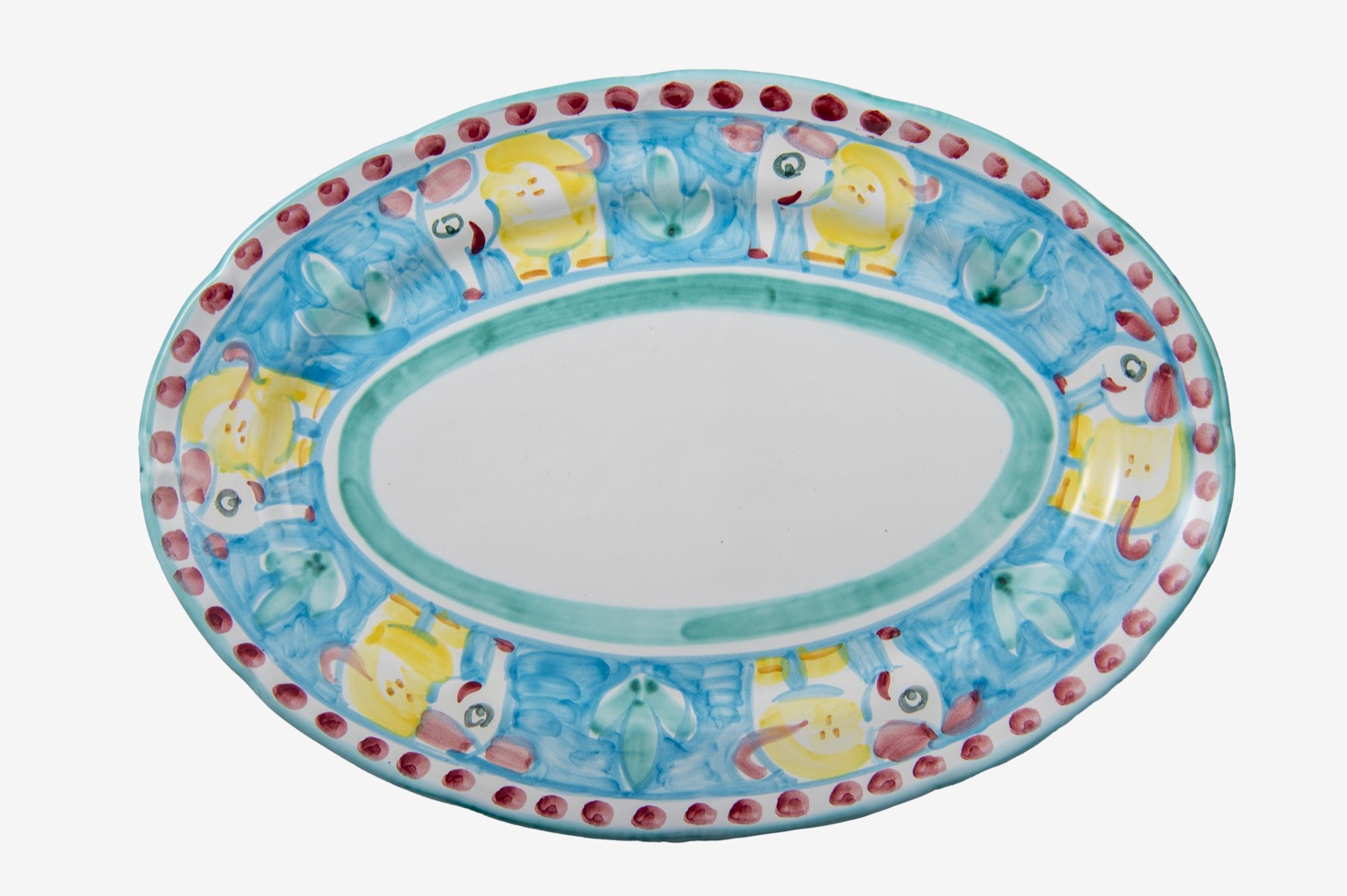 Oval Serving Plate