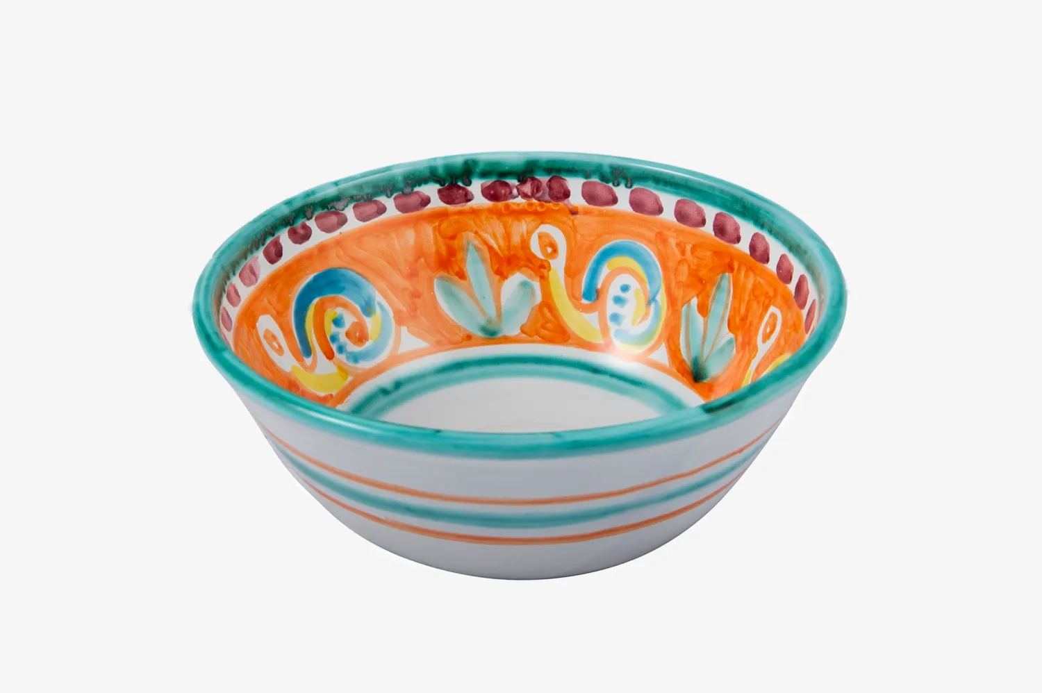 Handpainted Ceramic Soup Bowl