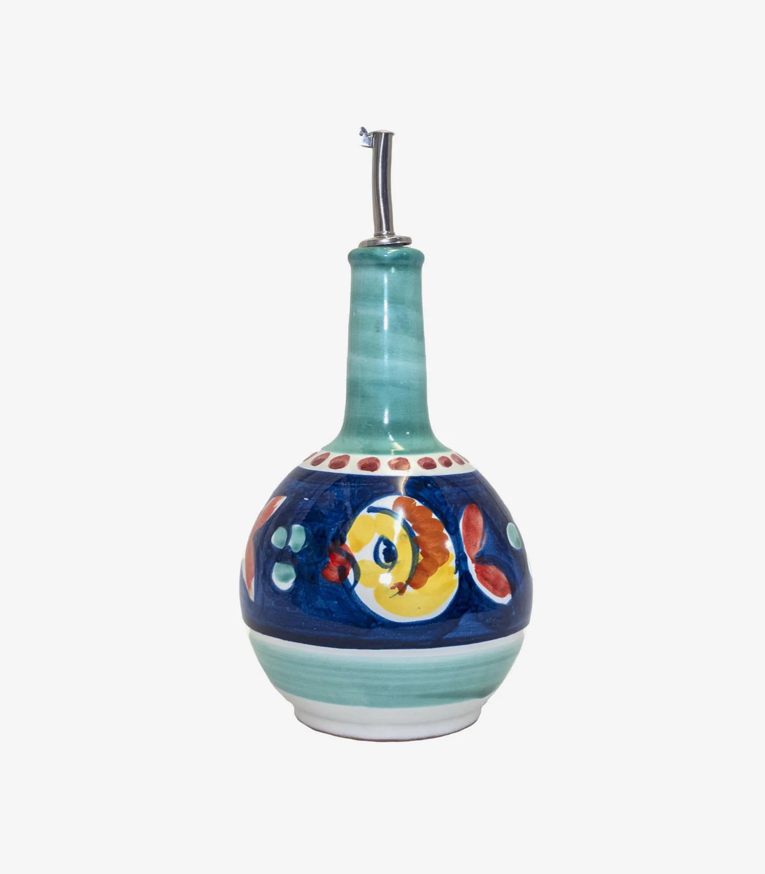 Handpainted Ceramic Oil Bottle gallery